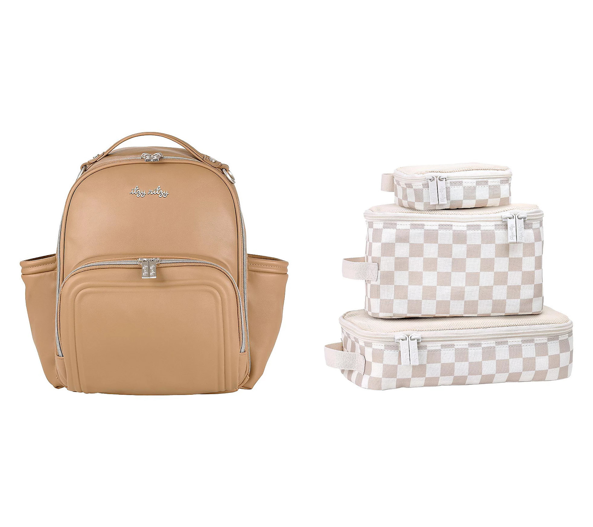 Itzy Ritzy Mini Diaper Bag and Packing Cube Bun le | QVC