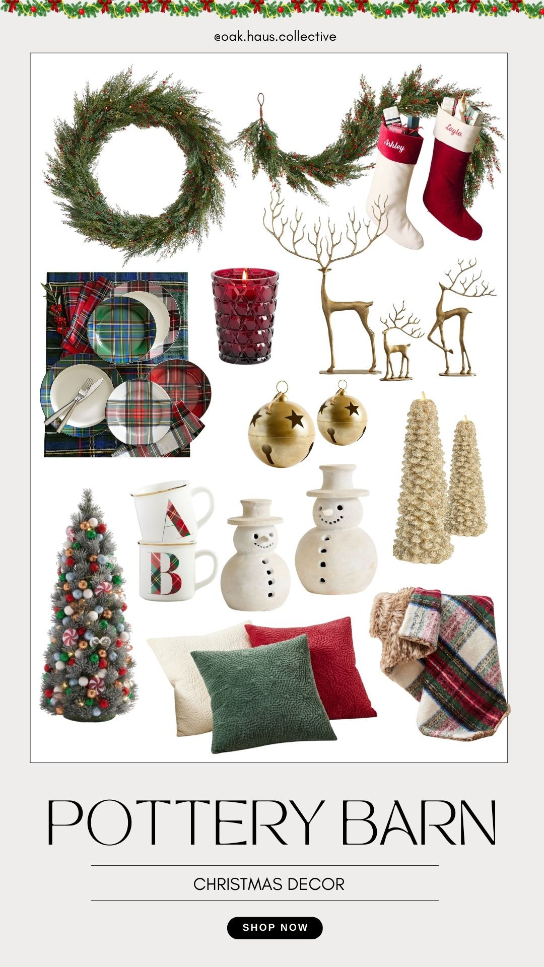 Pottery Barn Christmas Decor Finds #potterybarn #christmasdecor #holidaydecor  

 #LTKHoliday #LTKSeasonal #LTKHome
