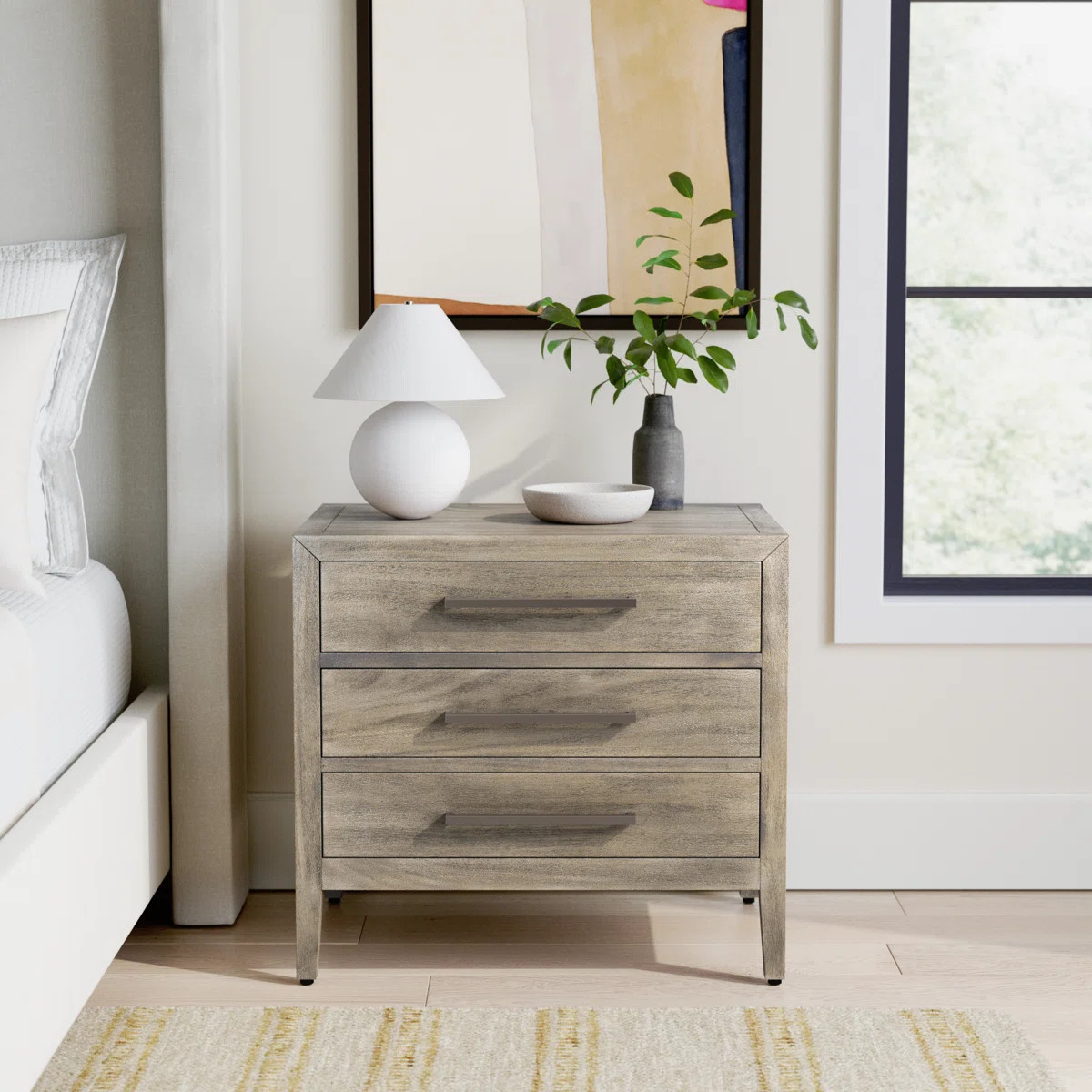 Pama 26'' W Nightstand | Wayfair North America