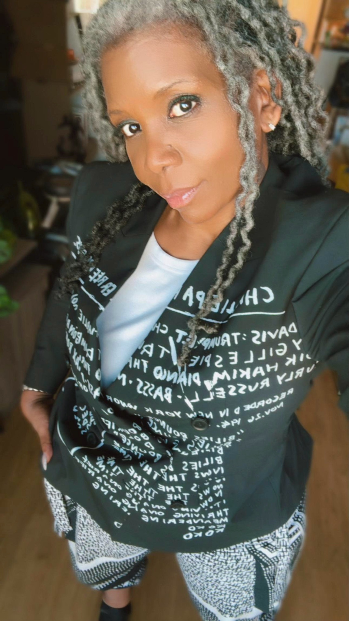 Remember when I told you to grab this blazer and we’d style it later? It’s later 😉.  A few style tips:
• I’m a 14 in tops, 16 bottoms.  I bought a 40R jacket, and the pants are an XXL.
• Yes, the jacket is a Men’s jacket but I loved it so much I knew it would pair well as a mixed print, or black, white, jeans…
• It’s lined with inside pockets and lightweight enough to carry me from now well into fall. 
If there’s one in your size, grab it, but note that the dress (linked) and pants are great versatile grabs too!

#LTKStyleTip #LTKMidsize #LTKPlusSize