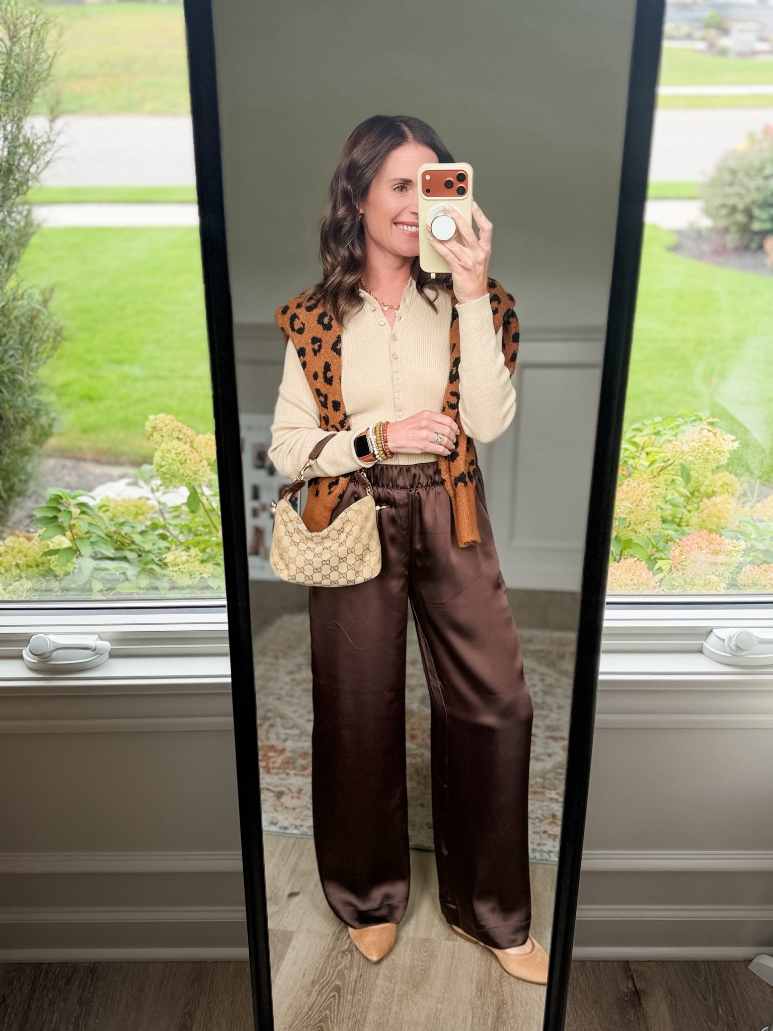 Satin Pants Styling in real life!