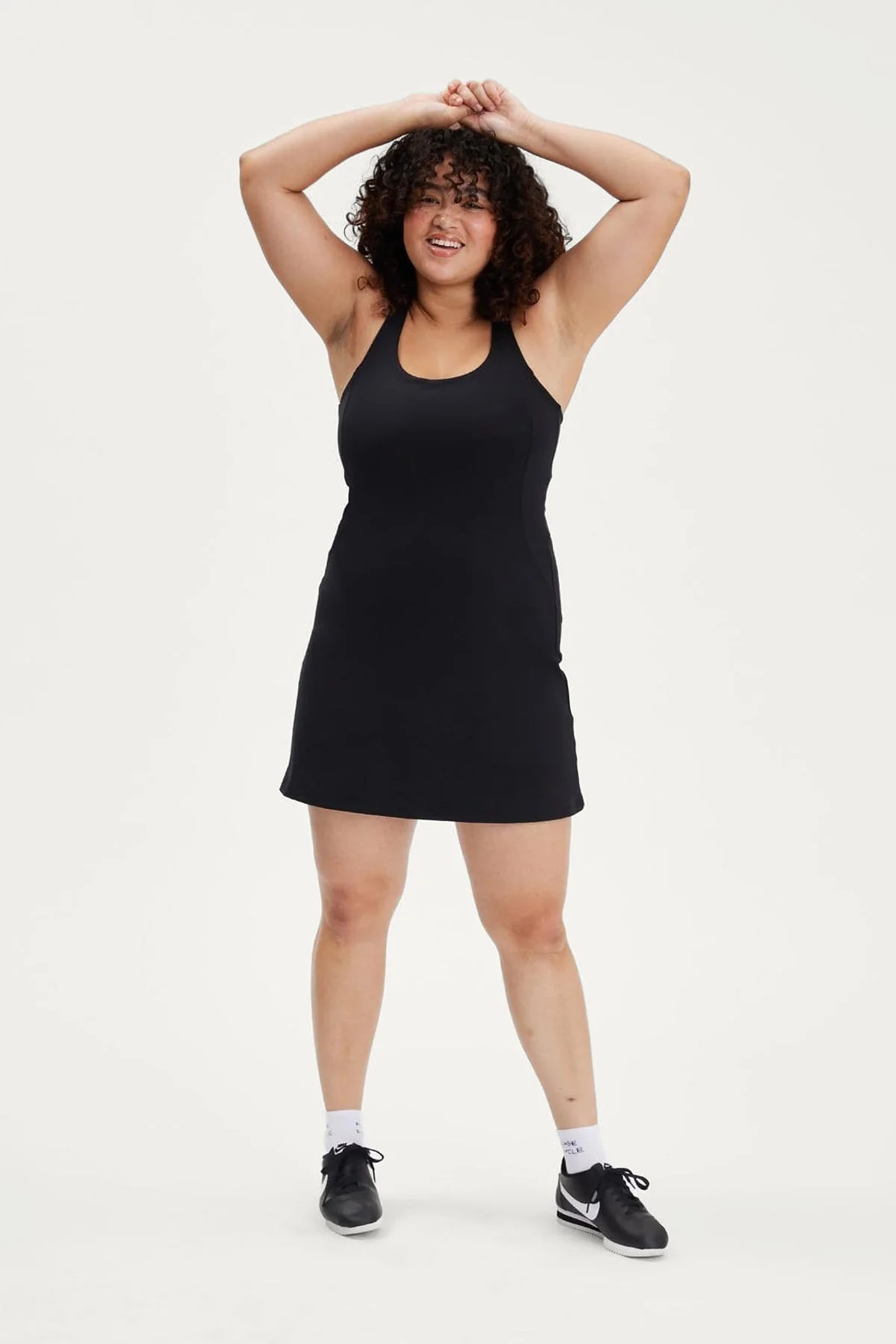 Black Paloma Racerback Dress | Girlfriend Collective