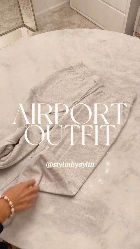 I'm just shy of 5-7" wearing the size small sweatshirt and XS joggers. Sized up to a M on my denim jacket. Airport outfit, airport style
#StylinByAylin #Aylin

#LTKstyletip #LTKSeasonal #LTKtravel
