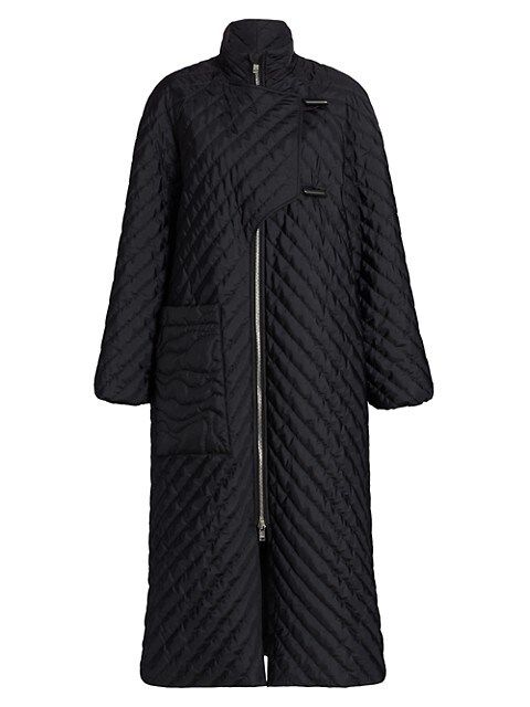 Long Quilted Coat | Saks Fifth Avenue