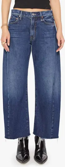 MOTHER The Full Pipe Flood High Waist Barrel Leg Jeans | Nordstrom | Nordstrom