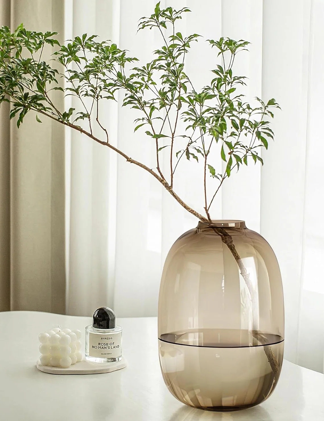 The Glass Vase Round Flower Vase | Wayfair North America