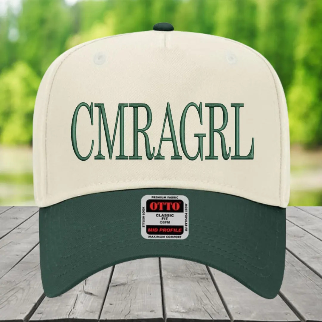 Camera Girl Trucker Hat: Embroidered CMRAGRL, Photographer Gift | Etsy (US)