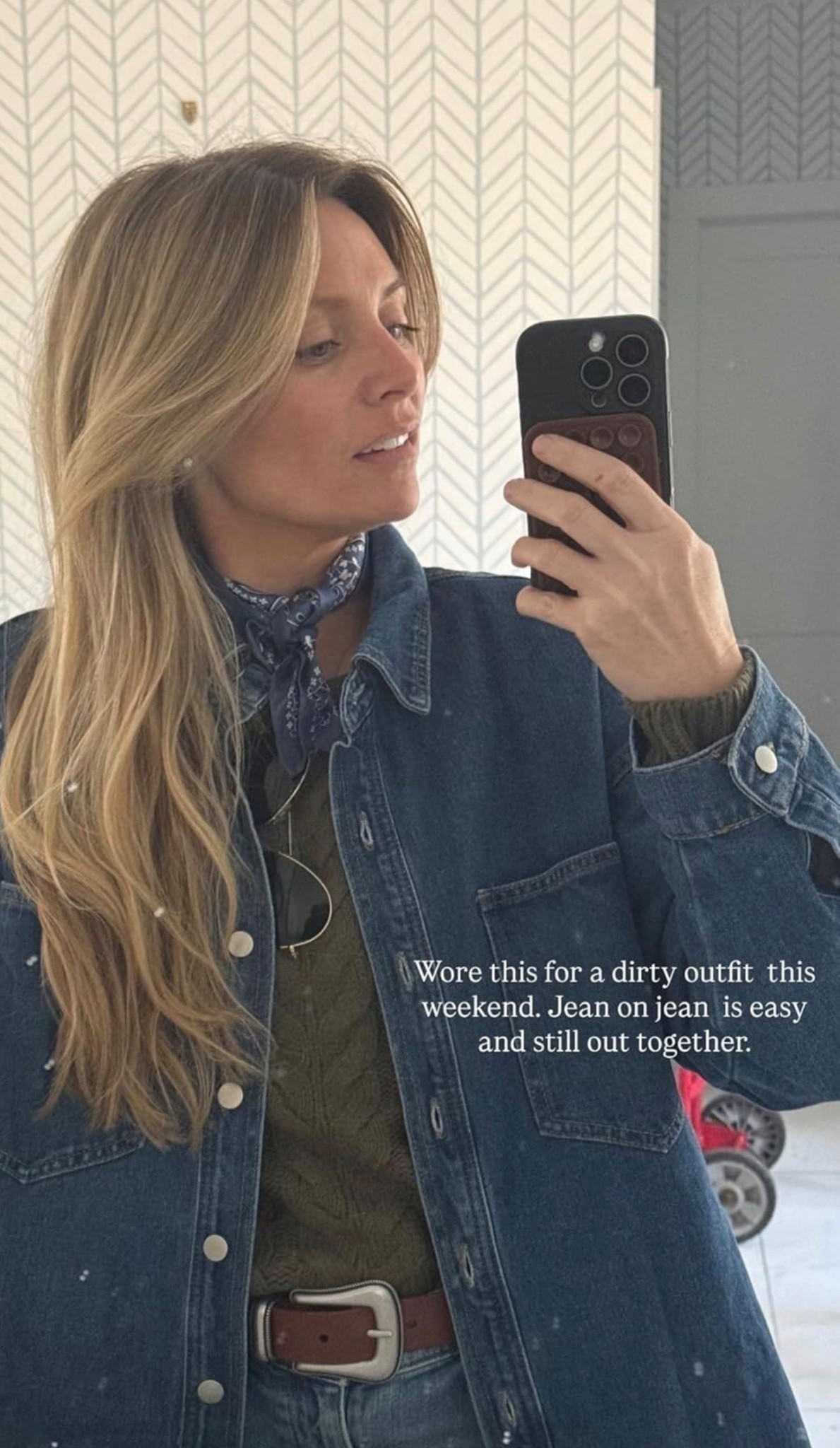 This denim shirt has been a staple for me and cute for spring. Denim on denim is so easy to style! Part of the amazon sale! 

#LTKU #LTKSaleAlert #LTKootd