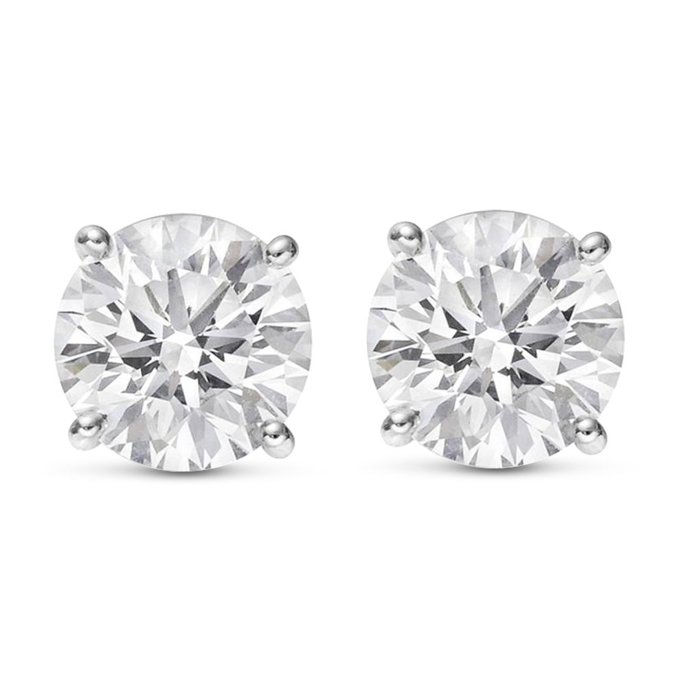 1 to 12 Carat IGI Certified LAB GROWN Diamond Earrings 4 Prong Push Back (E/F Color VS2/SI1 CLARI... | Amazon (US)