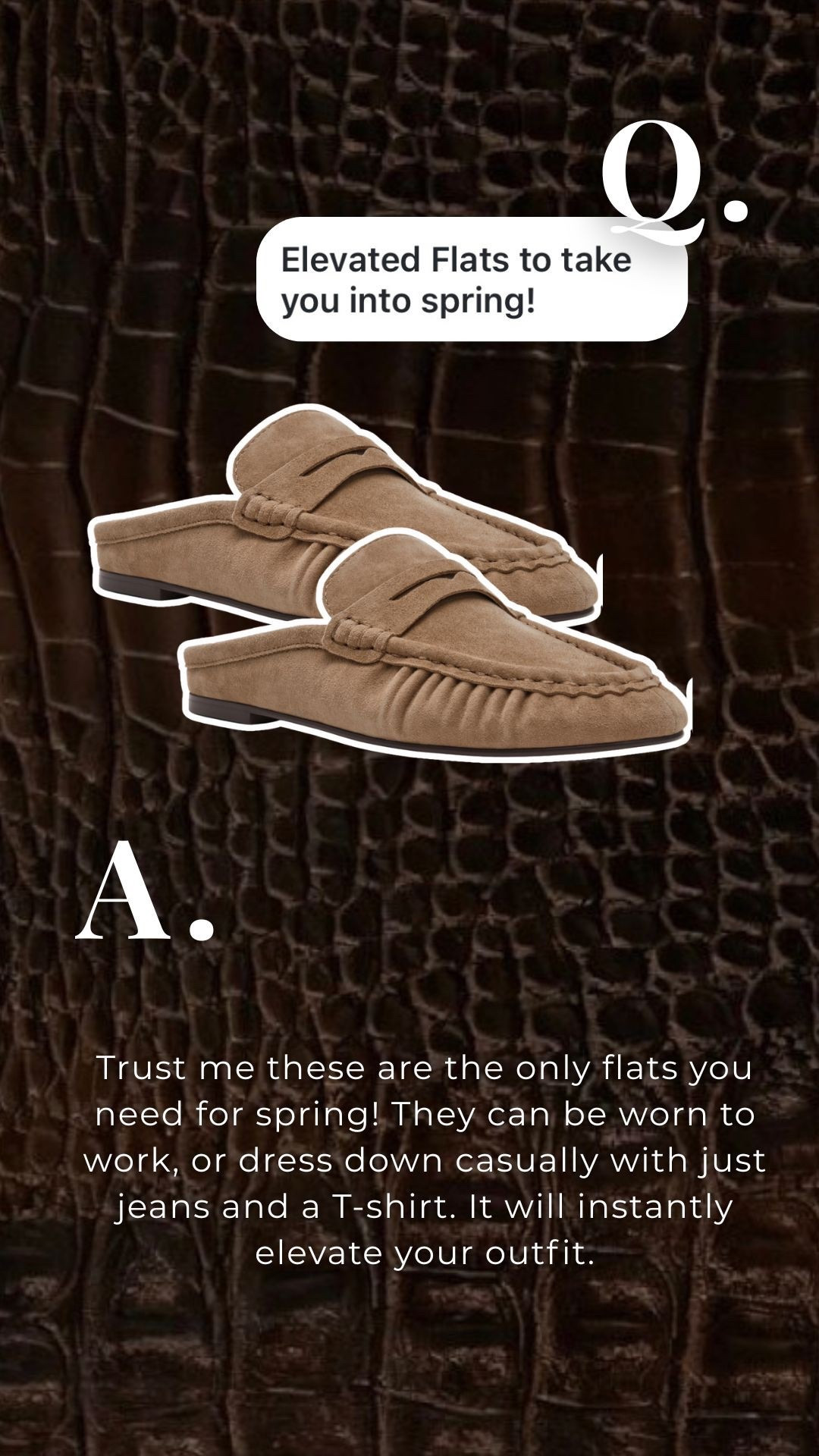 These are the only flats you’ll need this spring! Affordable and look so good. They also come in other colors if you prefer a different color in them. I’ll be wearing them all Spring!

#LTKSaleAlert #LTKootd #LTKgrwm