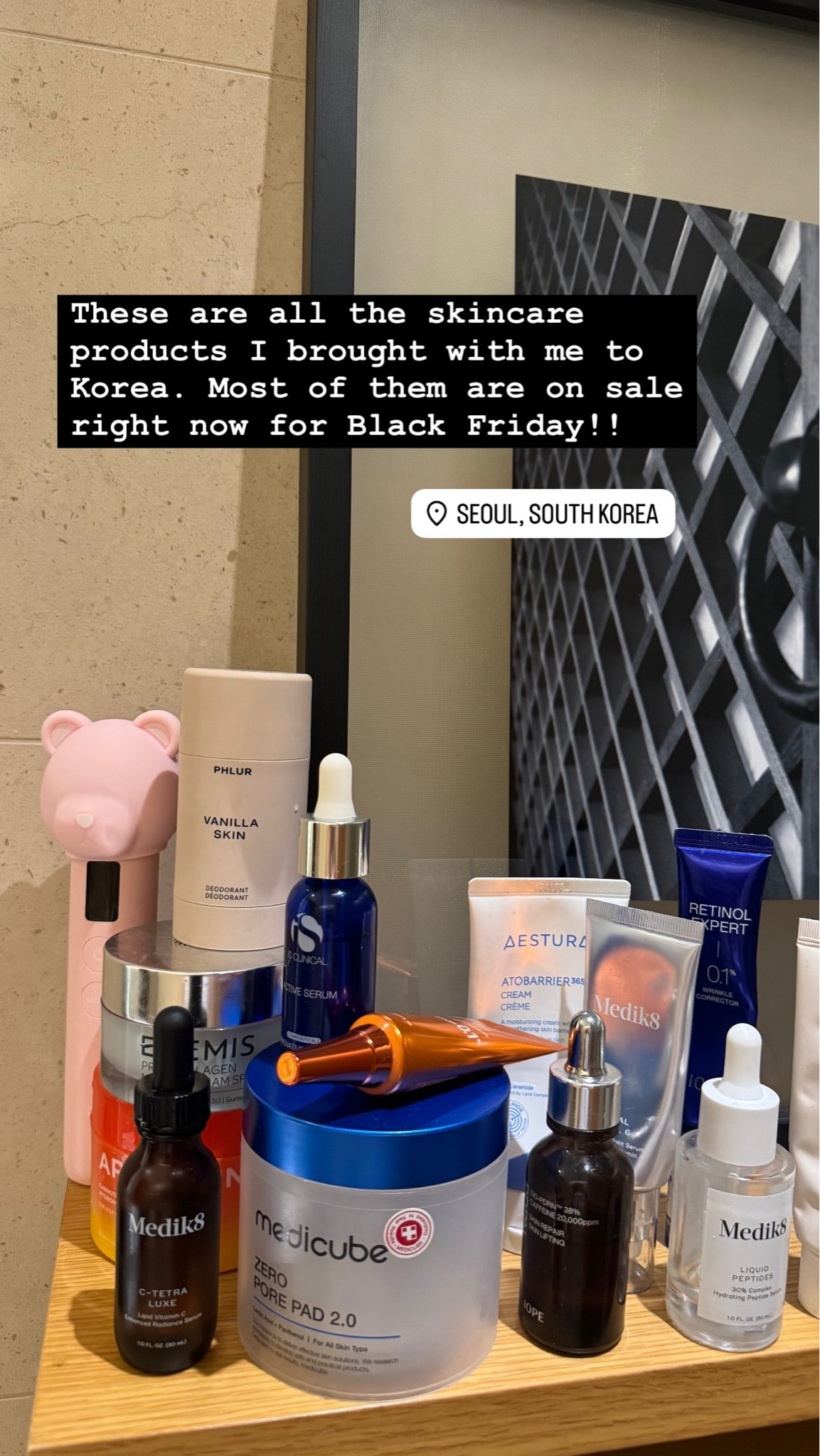 all of the skincare I brought with me to Korea 🧖🏻‍suits

#LTKFindsUnder100 #LTKBeauty #LTKTravel