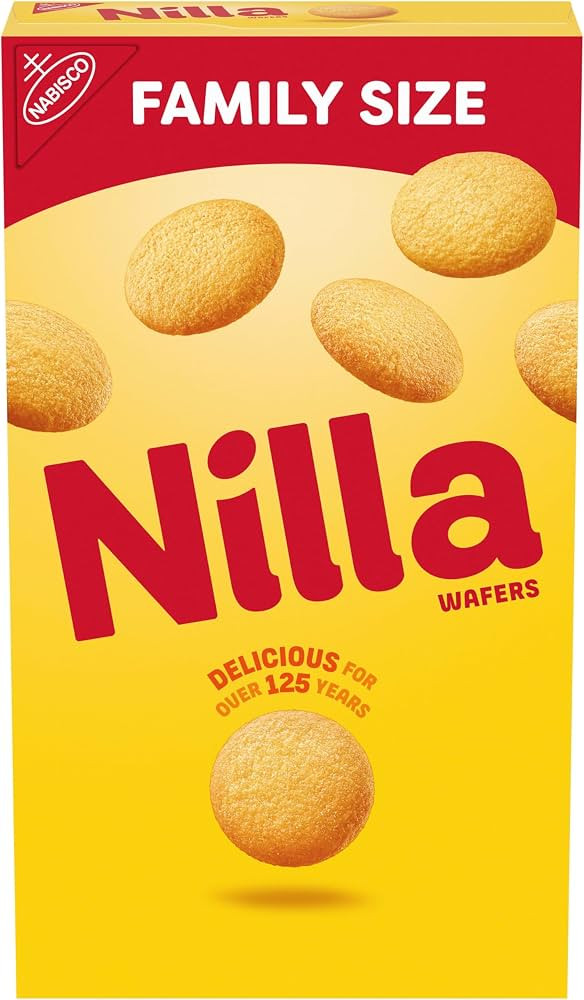 NILLA Wafers Cookies, Vanilla Wafers, Family Size, 15 oz | Amazon (US)