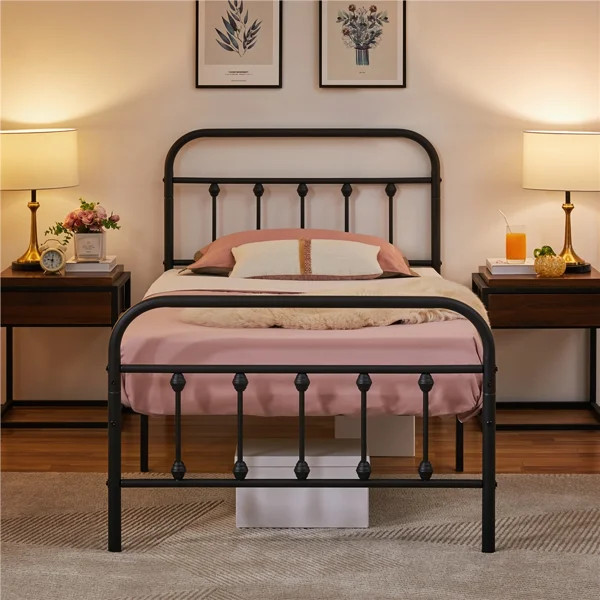 Platform Bed Frame/Mattress Foundation/No Box Spring Needed | Wayfair North America