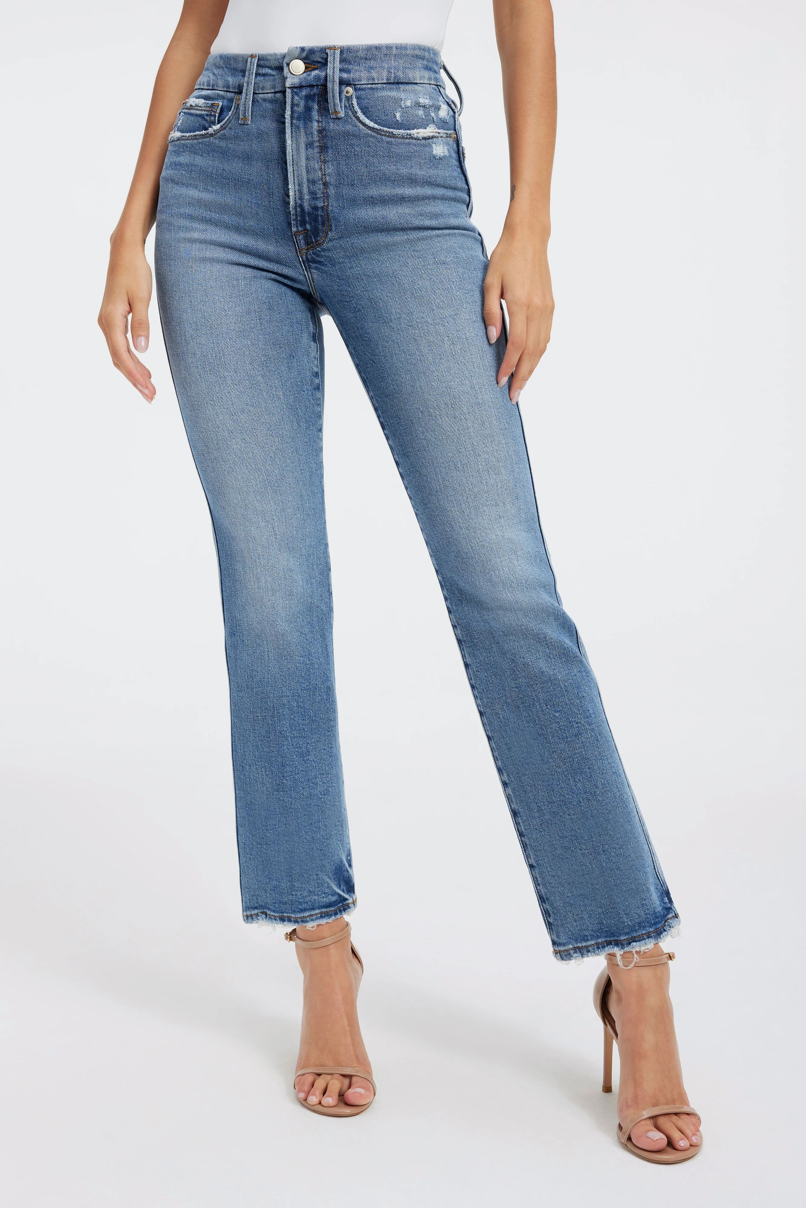 good curve straight jeans | Good American