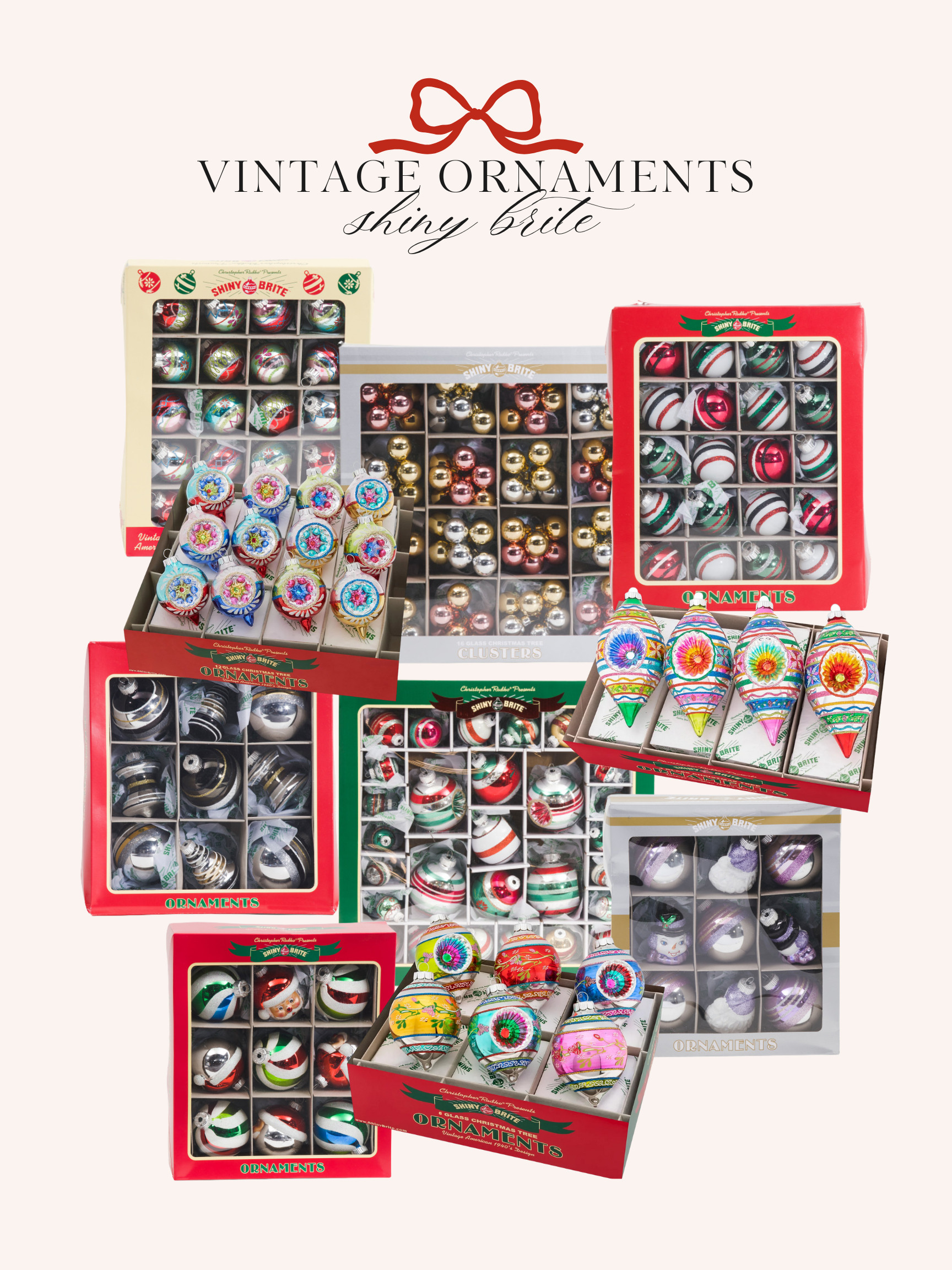 Vintage Inspired Ornaments for the Holiday's and Christmas 

 #LTKHoliday #LTKSeasonal #LTKHome