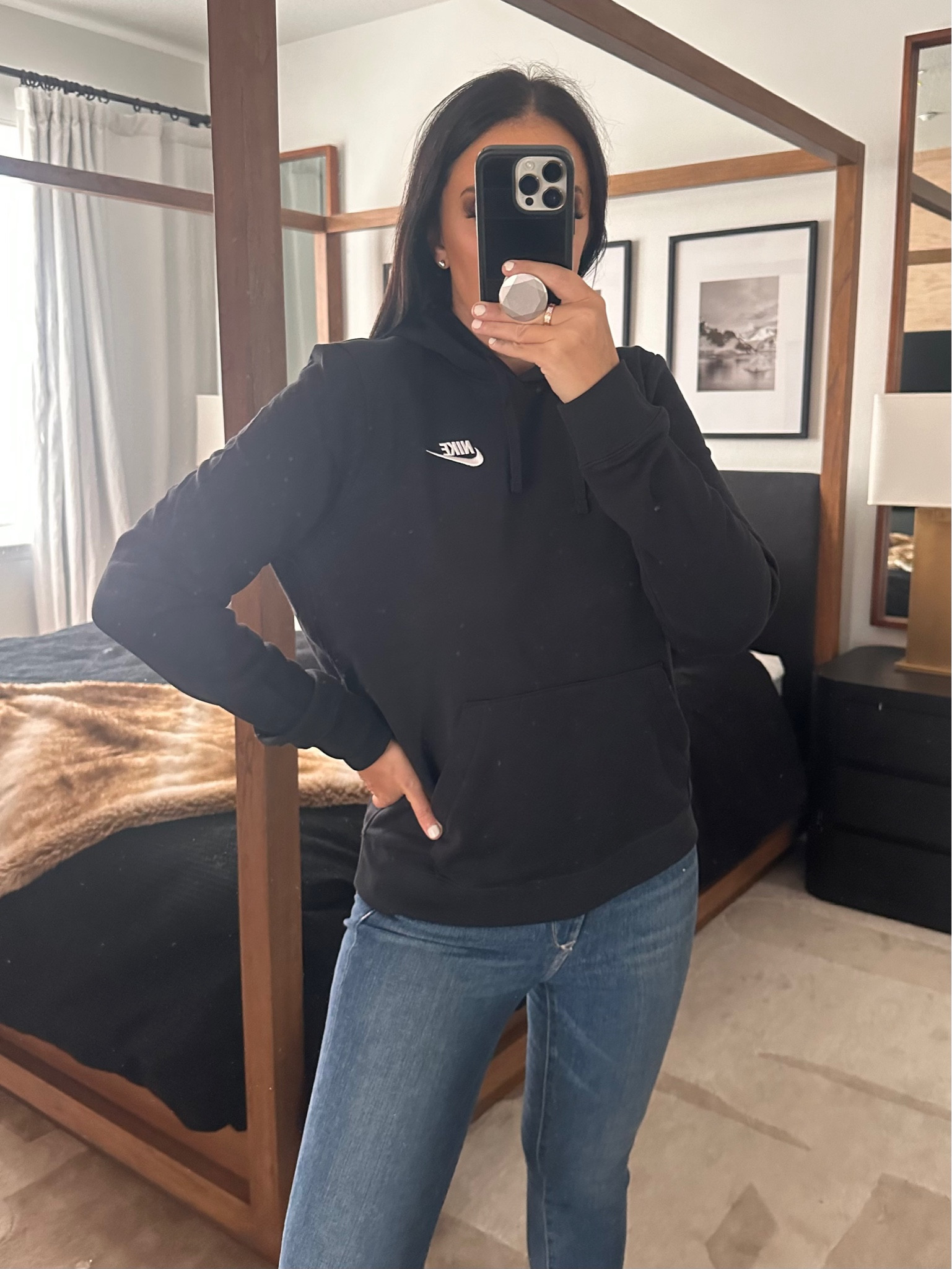 Sportswear Club Fleece Hoodie. Sofia Jeans Women's Sofia Skinny Mid Rise Ankle Jeans.  Air Max Flyknit Racer Sneaker.
