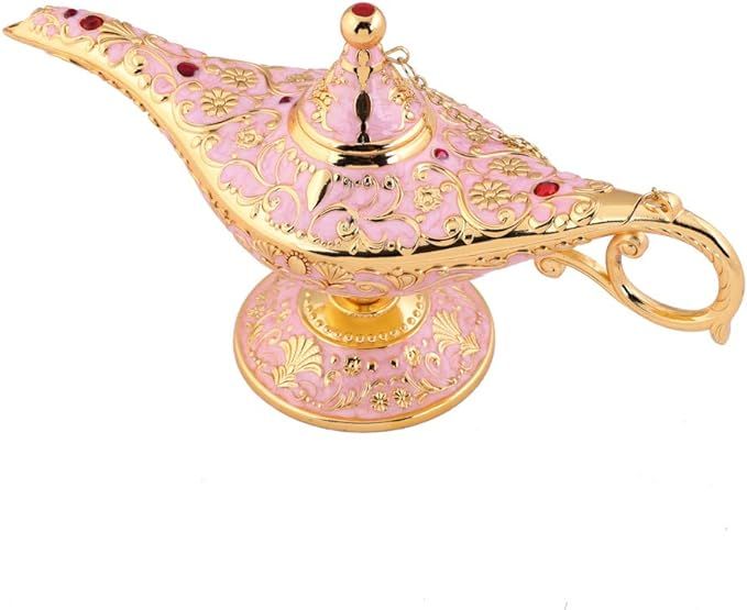 Gusnilo Vintage Aladdin Magic Lamp Genie Collector's Edition/Wedding Table Decoration,Collectable... | Amazon (US)