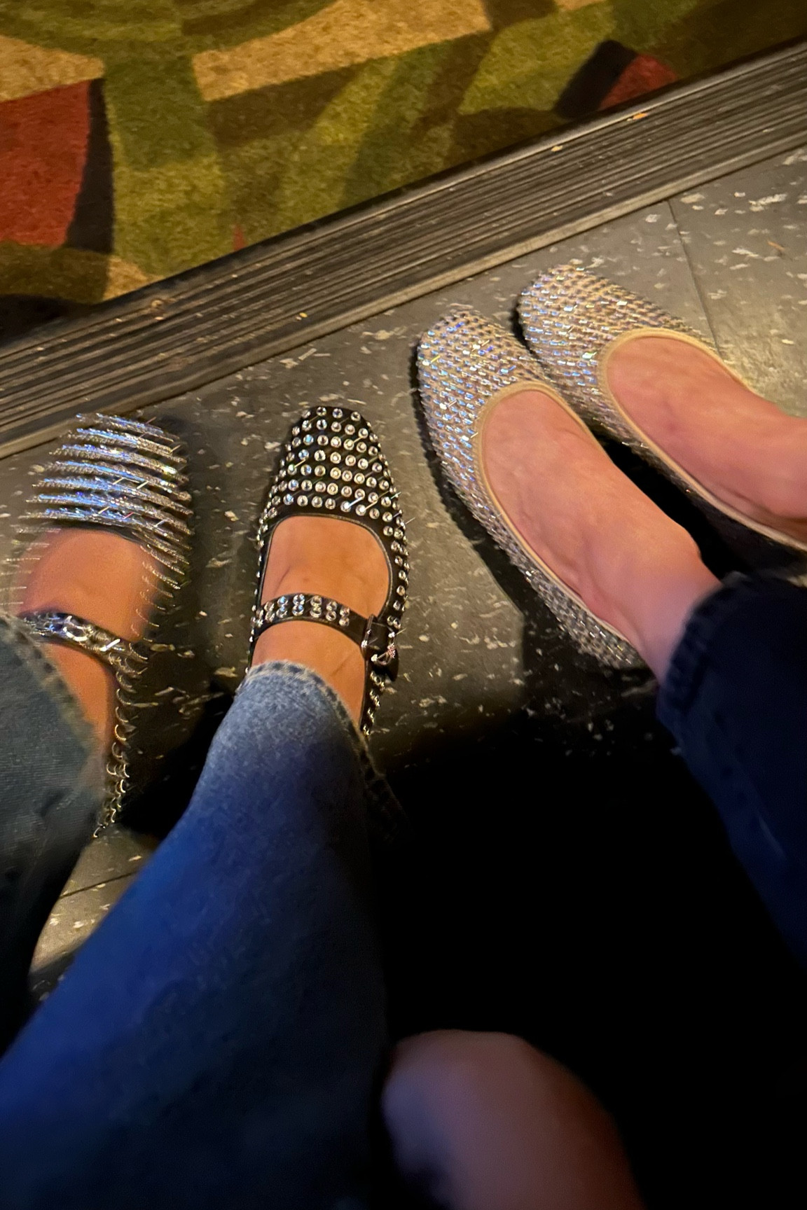 Bejeweled ballerinas 

#LTKshoecrush #LTKHoliday #LTKstyletip