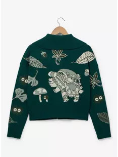 Studio Ghibli My Neighbor Totoro Allover Print Zippered Women's Sweater - BoxLunch Exclusive | BoxLunch