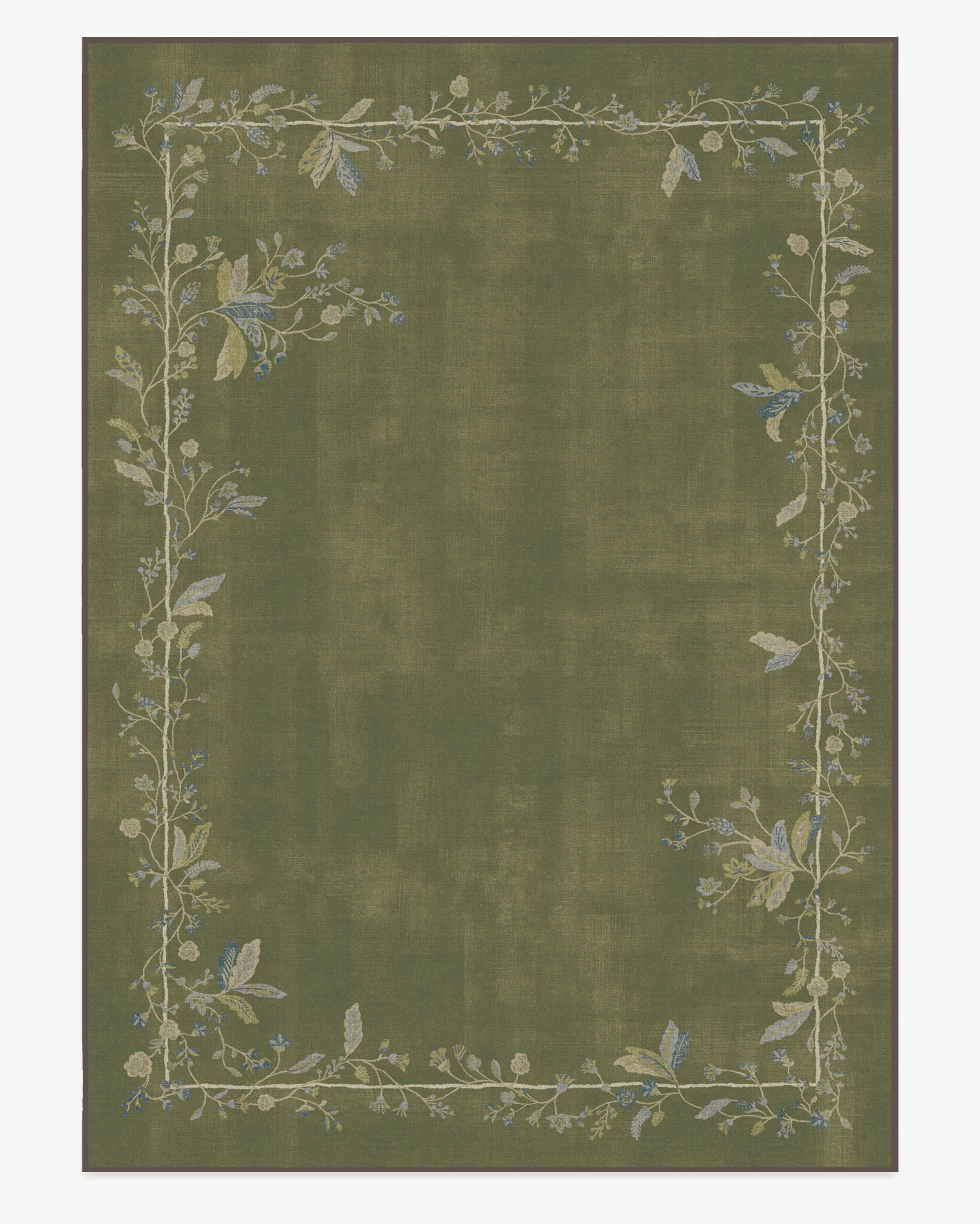 Daphne Olive Green Rug | Ruggable | Ruggable