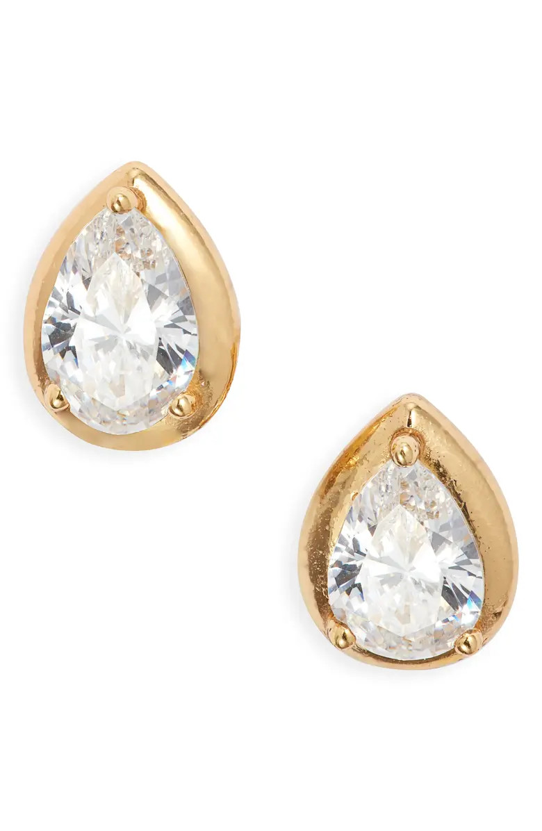 Cubic Zirconia Teardrop Earrings | Nordstrom