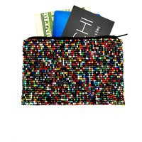 Handmade Rainbow Multicolor Zipper Pouch, Beaded Change Purse, Small Wallet, Gift For Her, Credit Ca | Etsy (US)