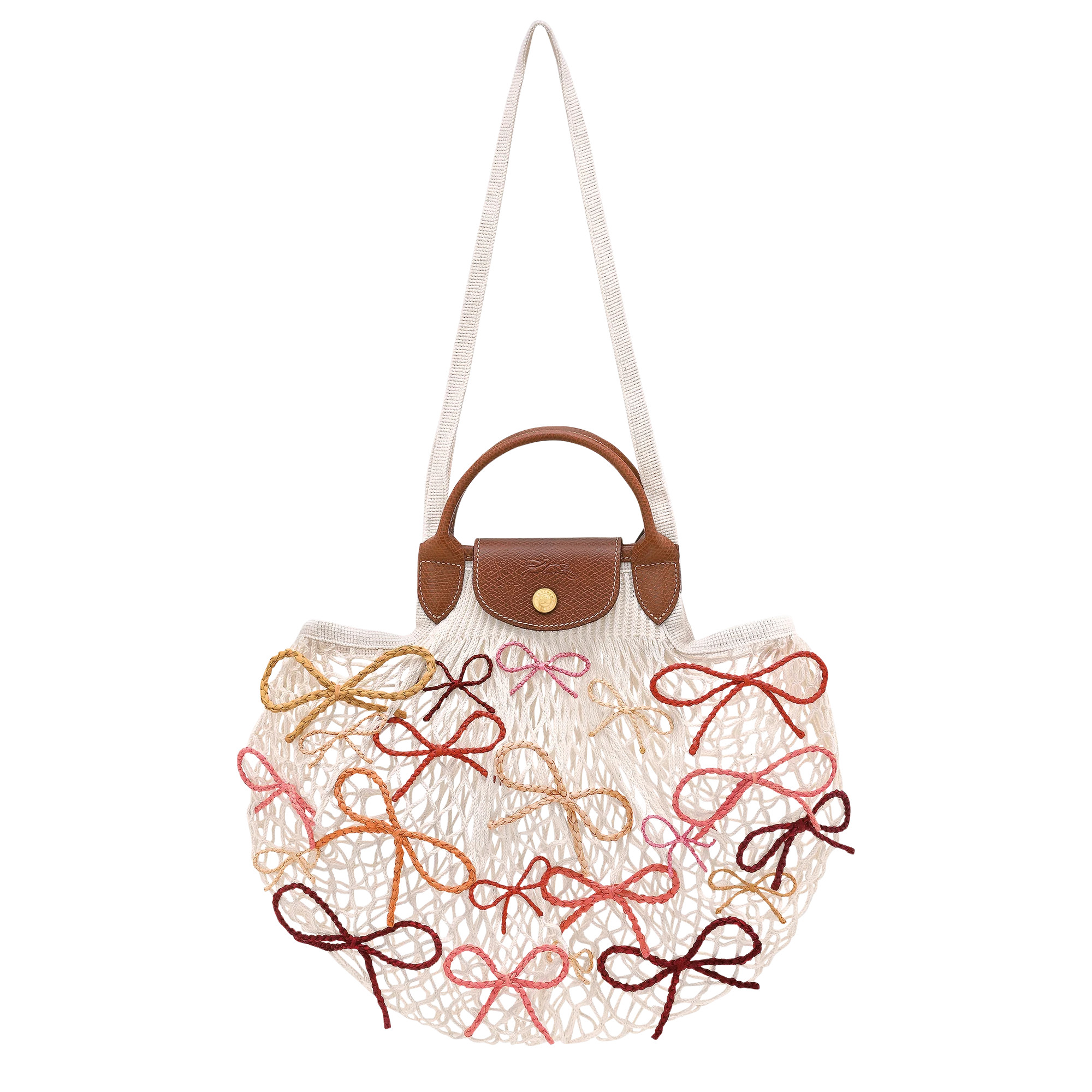 Sac filet L Le Pliage Collection Toile - Ecru | Longchamp FR | Longchamp