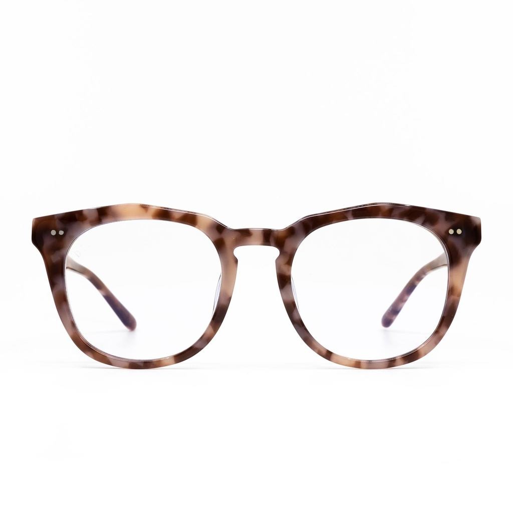 WESTON - PLUM TORTOISE + BLUE LIGHT TECHNOLOGY CLEAR | DIFF Eyewear