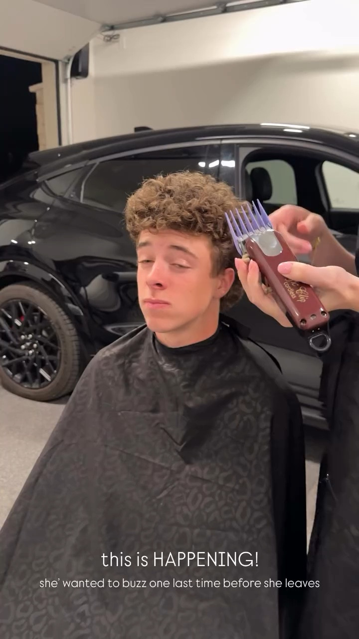 this is HAPPENING! she’ wanted to buzz one last time before she leaves