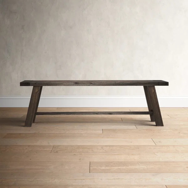 Bianca Wood Bench | Wayfair Professional