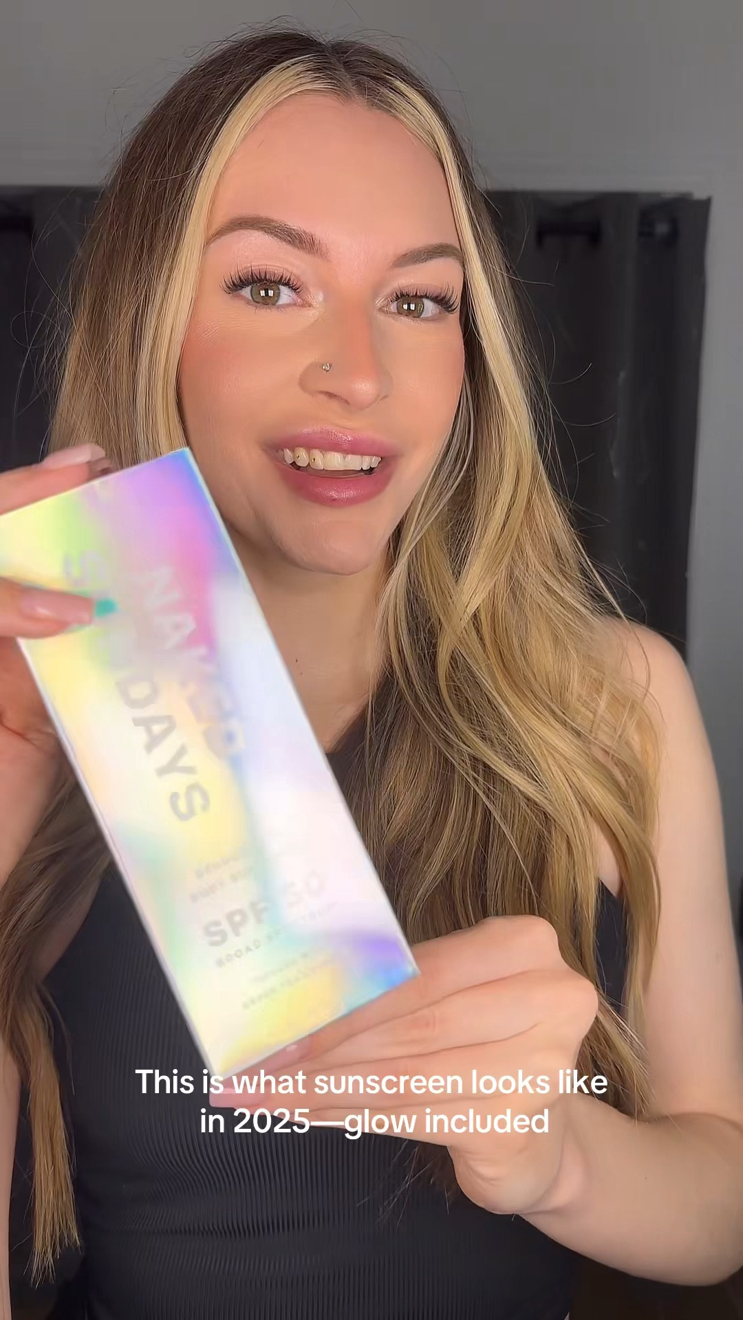 Meet the glow that protects ✨☀️
My new go-to for sun care: Naked Sundays Golden Glow SPF50. It’s lightweight, radiant, and perfect under makeup—plus it keeps my skin hydrated and protected all day. Absolute summer staple. #NakedSundays #GoldenGlow #LTKbeauty #SPFobsessed #GlowingSkin

#LTKBeauty