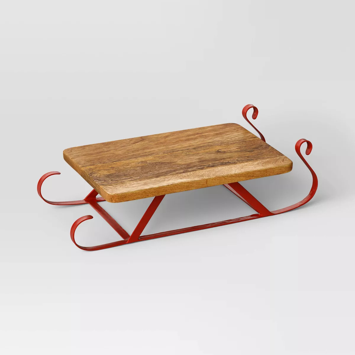 Wood Sleigh Figural Serving Board - Threshold™ | Target
