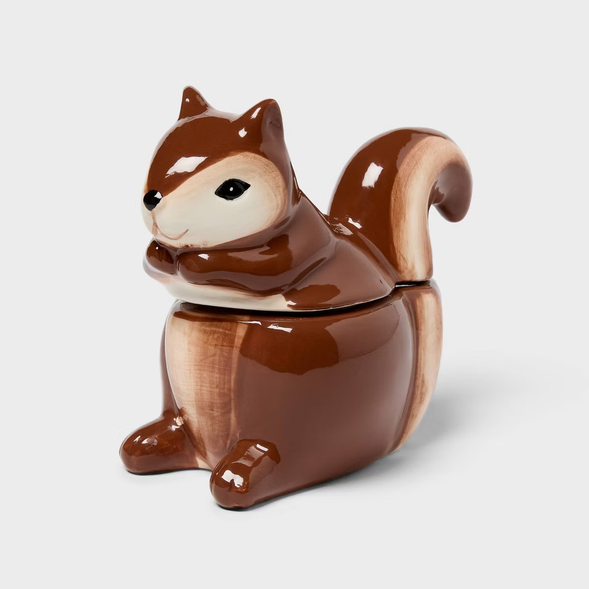 Squirrel Figural Ceramic Café Latte Jar Candle - Room Essentials™ | Target