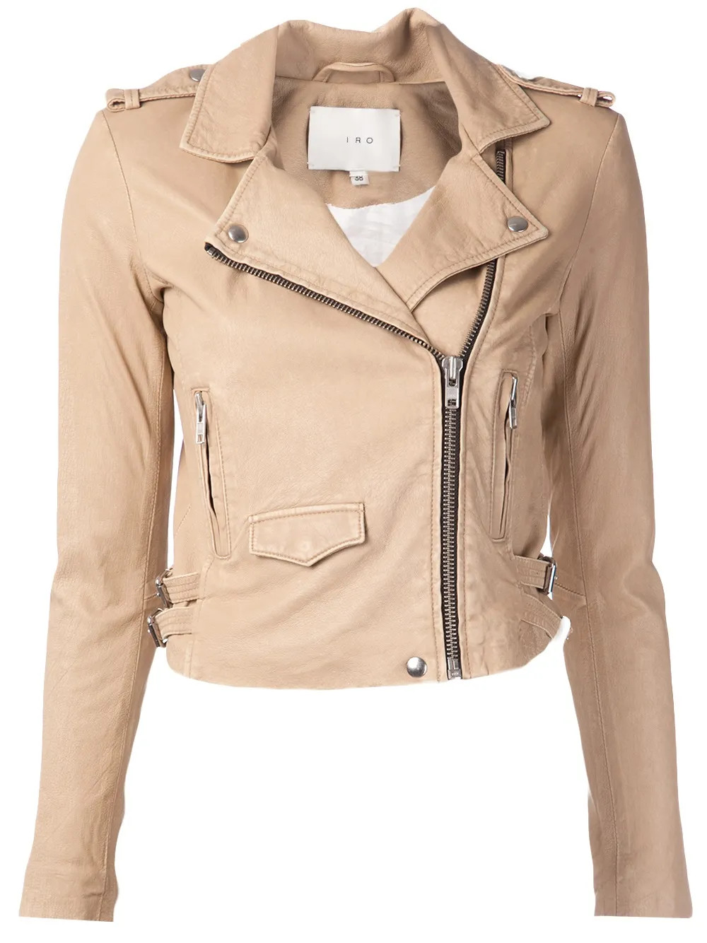 IRO 'Ashville' jacket - Brown | Farfetch Global
