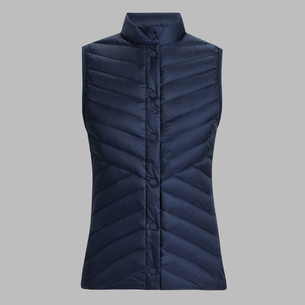 V-DOWN QUILTED STRETCH TECH INTERLOCK VEST | WOMEN'S JACKETS AND VESTS | G/FORE | G/FORE | GFORE.com