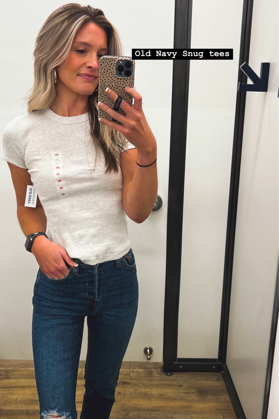 Love these snug tees a must have staple! Wearing a size xs fits TTS. They do have some stretch! They are a little cropped but more a mid crop. 

#LTKFindsUnder50 #LTKU
