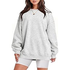 ANRABESS Women Oversized Sweatshirts Hoodies Fleece Crewneck Pullover Top Casual Fall Outfits Pre... | Amazon (US)