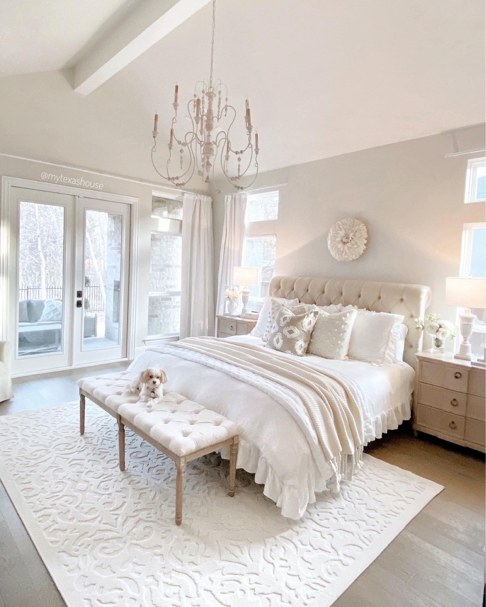 Neutral bedding, bedroom decor
My Texas House at Walmart 

#LTKunder50 #LTKFind #LTKhome