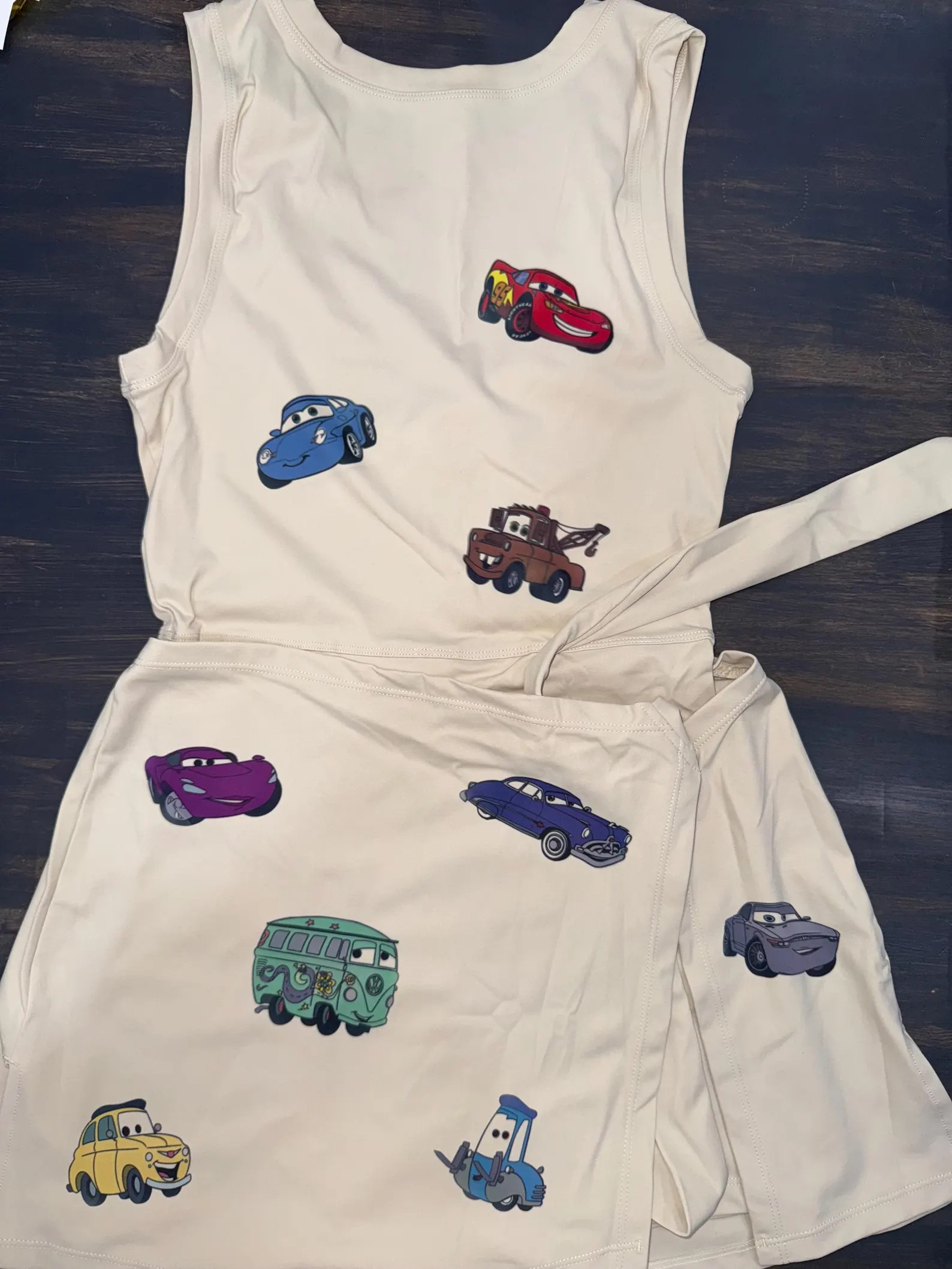 Disney Tennis Dress, Disney Outfit For Women, Cars Dress | Etsy (US)