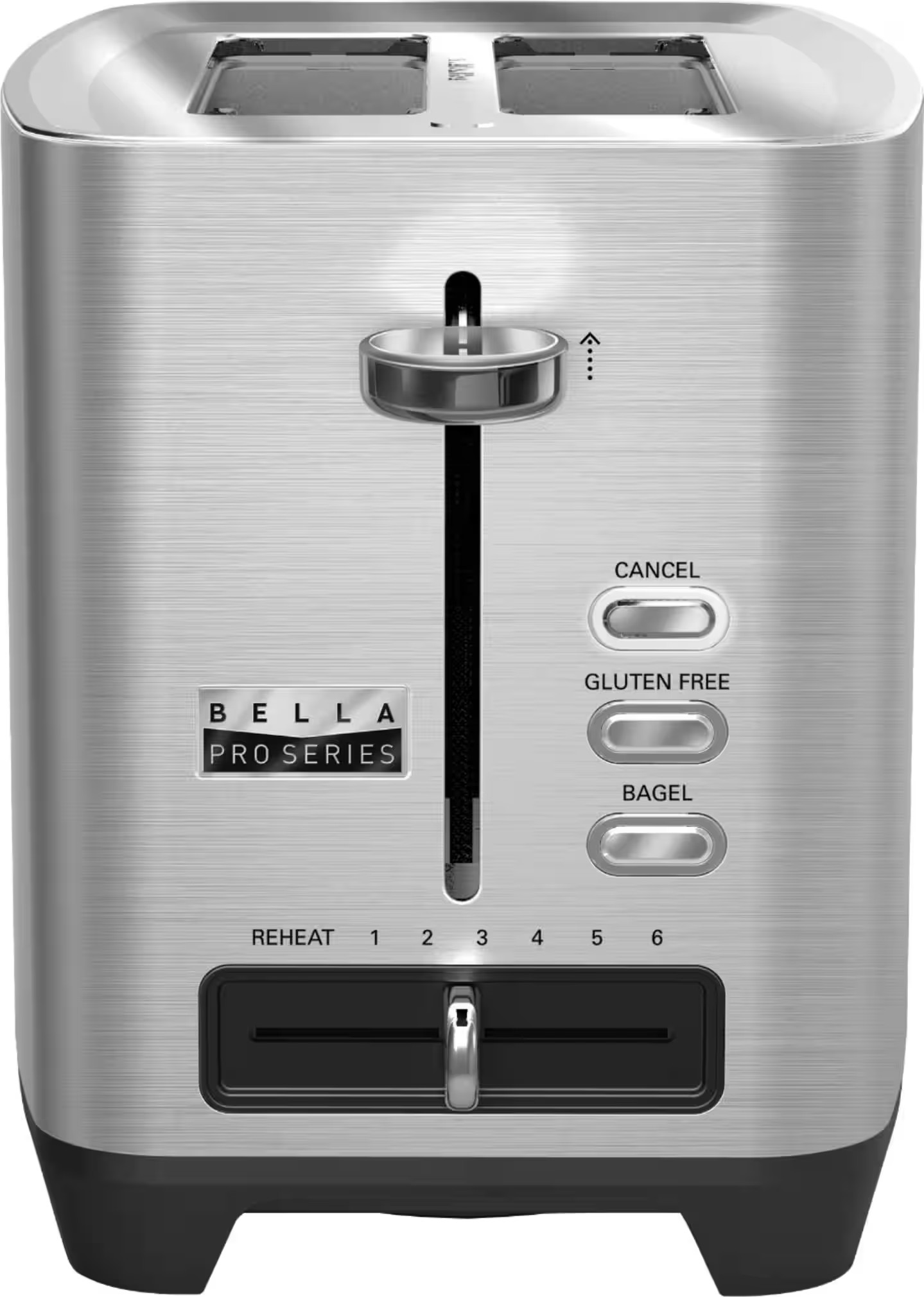 Bella Pro Series 2-Slice Extra-Wide-Slot Toaster Stainless Steel 90075 - Best Buy | Best Buy U.S.