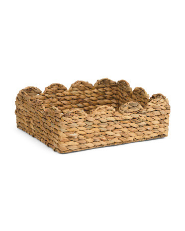 Ricenut Scalloped Rim Basket | TJ Maxx