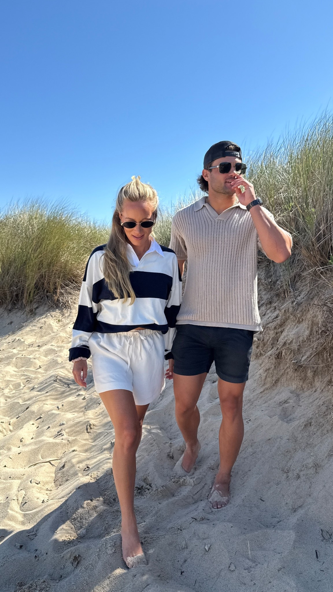 His & her beach fits 🌞

Rugby top, linen shorts, Abercrombie men, men style, men shorts fit, men summer fit, men fall fit, neutral style, stripe top, beach vacation, coastal fit

#LTKMens #LTKTravel #LTKStyleTip