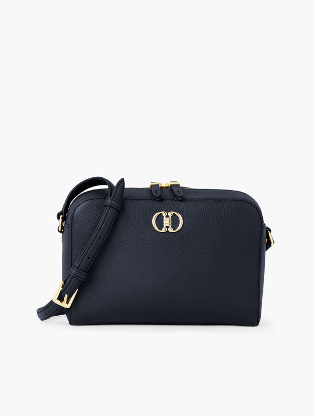 Blythe Pebble Leather Crossbody Bag | Talbots