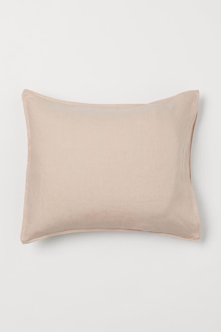 Washed Linen Pillowcase | H&M (US + CA)