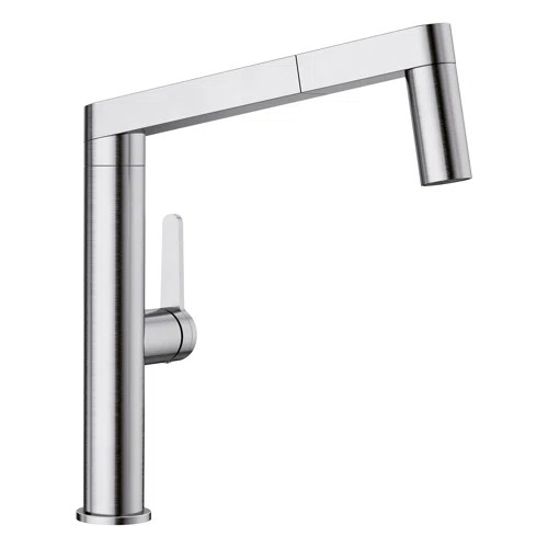Brizo Litze® Pull-Down Faucet with Angled Spout and Knurled Handle | Perigold | Wayfair North America