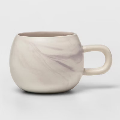10.3oz Stoneware Marbleized Mug - Project 62™ | Target