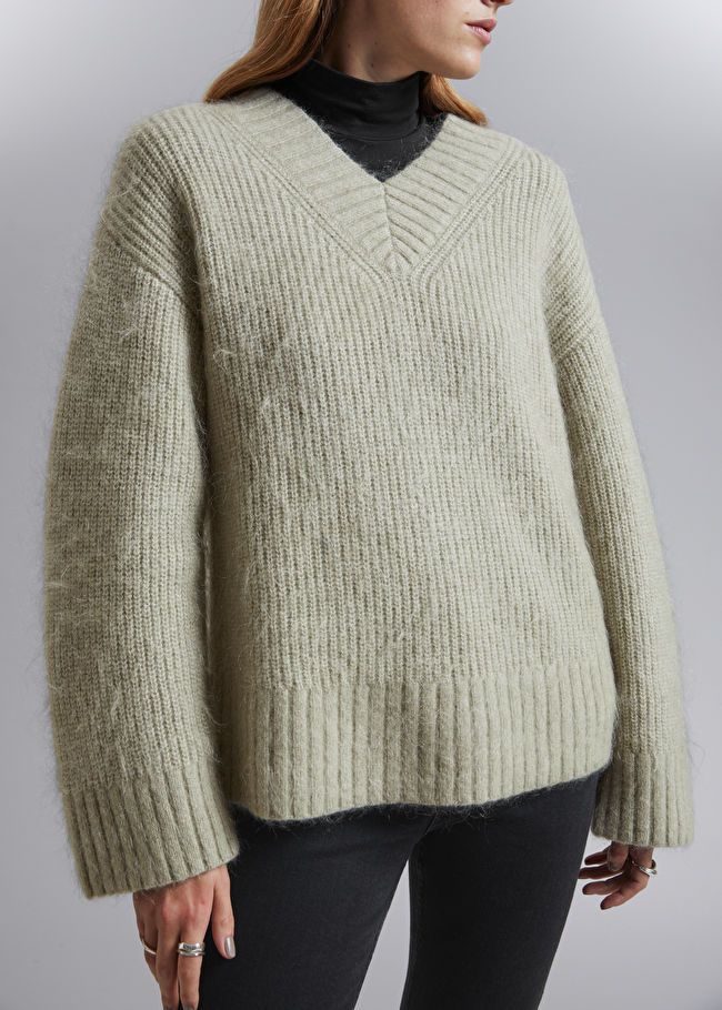Fuzzy Knit Sweater | & Other Stories US