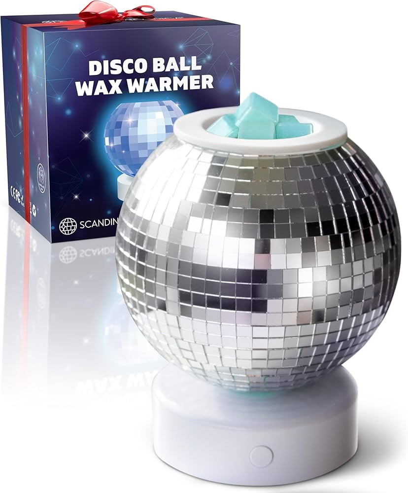 Disco Ball Wax Warmer Rotating with Colors Changing Night Light, Cute Scent Oil Candle Wax Melts ... | Amazon (US)
