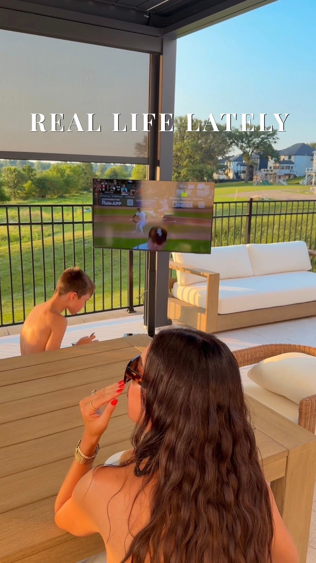 Come spend a typical summer night with me as a 40 year-old mom of three. Wearing a medium in this target halter, wearing a small in these Aritzia balloon pants, sharing all of our outdoor furniture!
@Aritzia @westelm

#LTKmomlife #LTKdayinmylife #LTKvlog