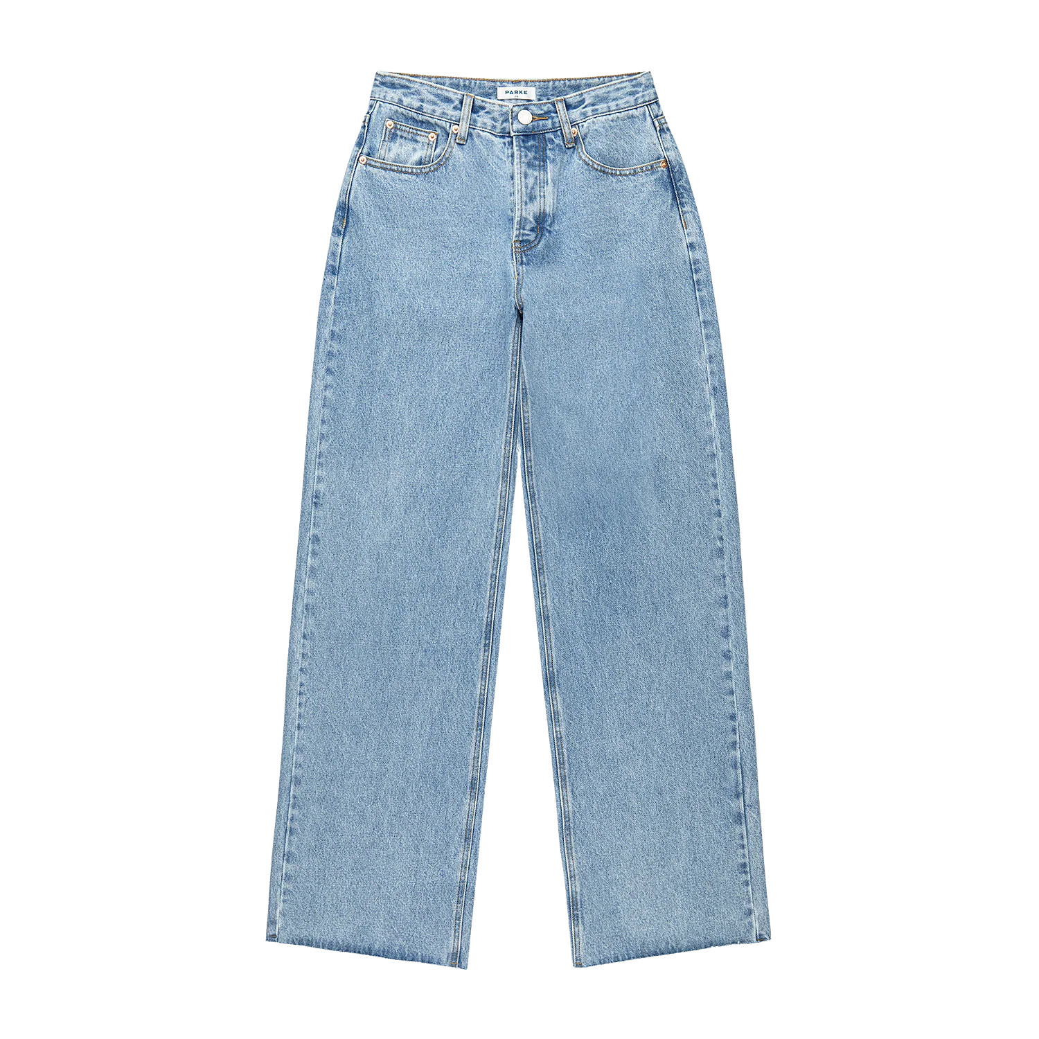 Low Rise Baggy Jeans - Vintage Wash | Parke